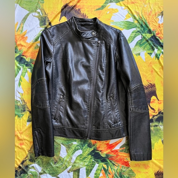 Dynamite Leather Jacket M - Picture 1 of 3